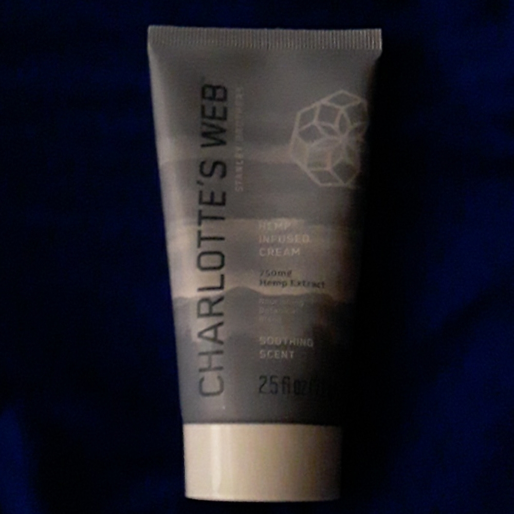 NEW Charlotte's Web Hemp Infused Cream Unscented